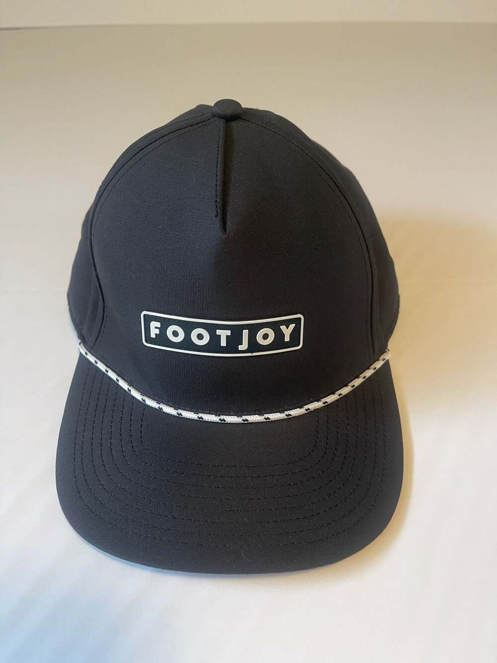 FootJoy Performance Rope Snapback Golf Hat Black